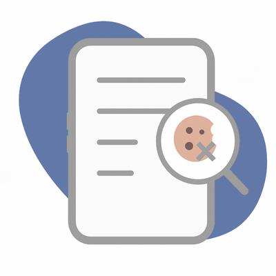 Cookie consent management tool icon